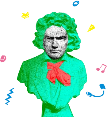 遠景のベートーベン