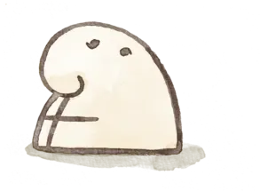 遠景のおじさん